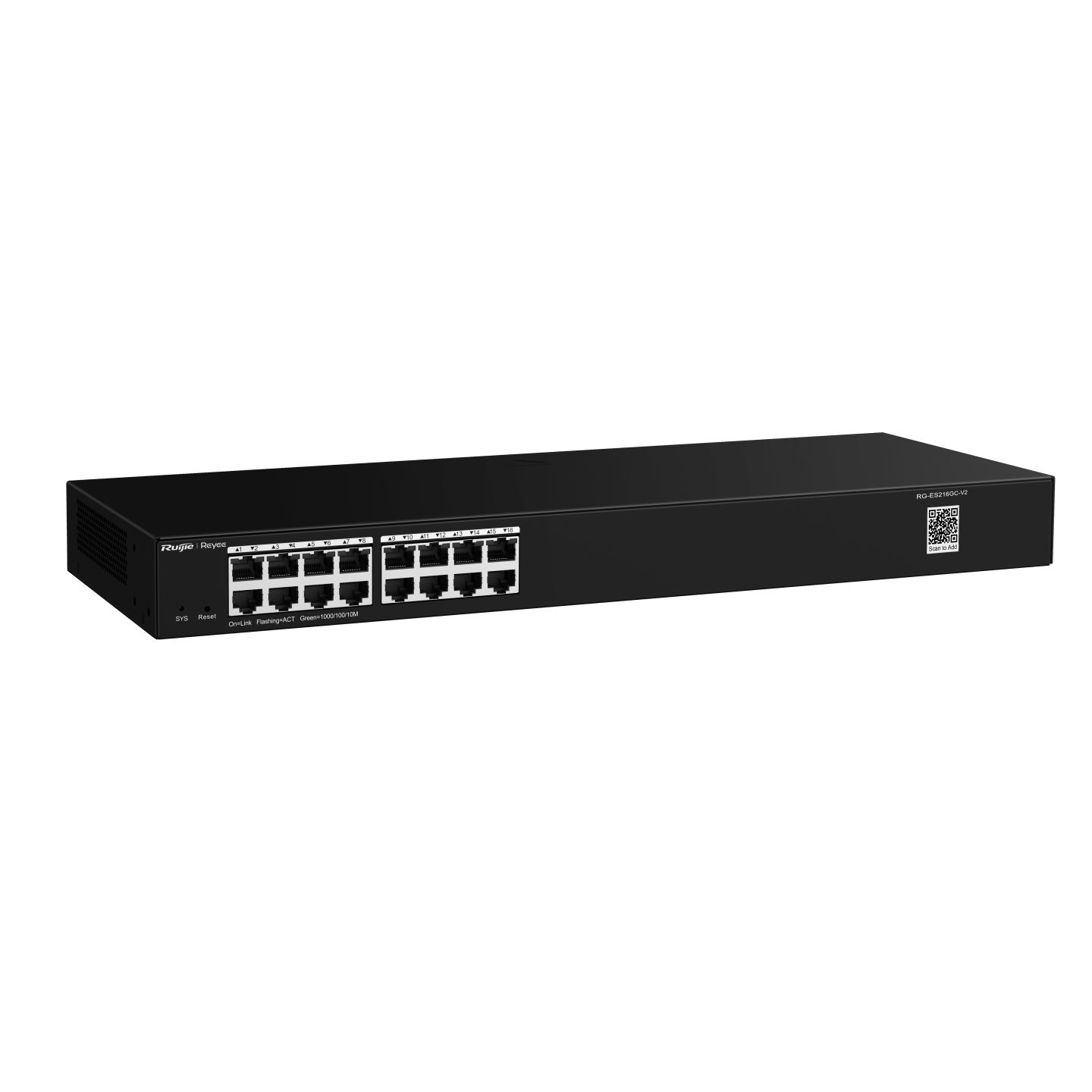 Ruijie RG-ES216GC 16 Port Gigabit Smart Managed Switch - Image 4