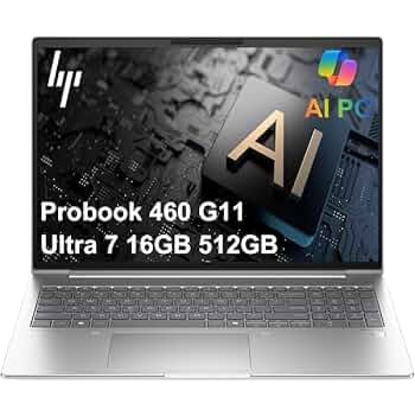 HP ProBook 460 G11 Intel Core i7 155U 16GB DDR5 Ram 512GB SSD 16 Inch WUXGA Display Laptop - Image 5