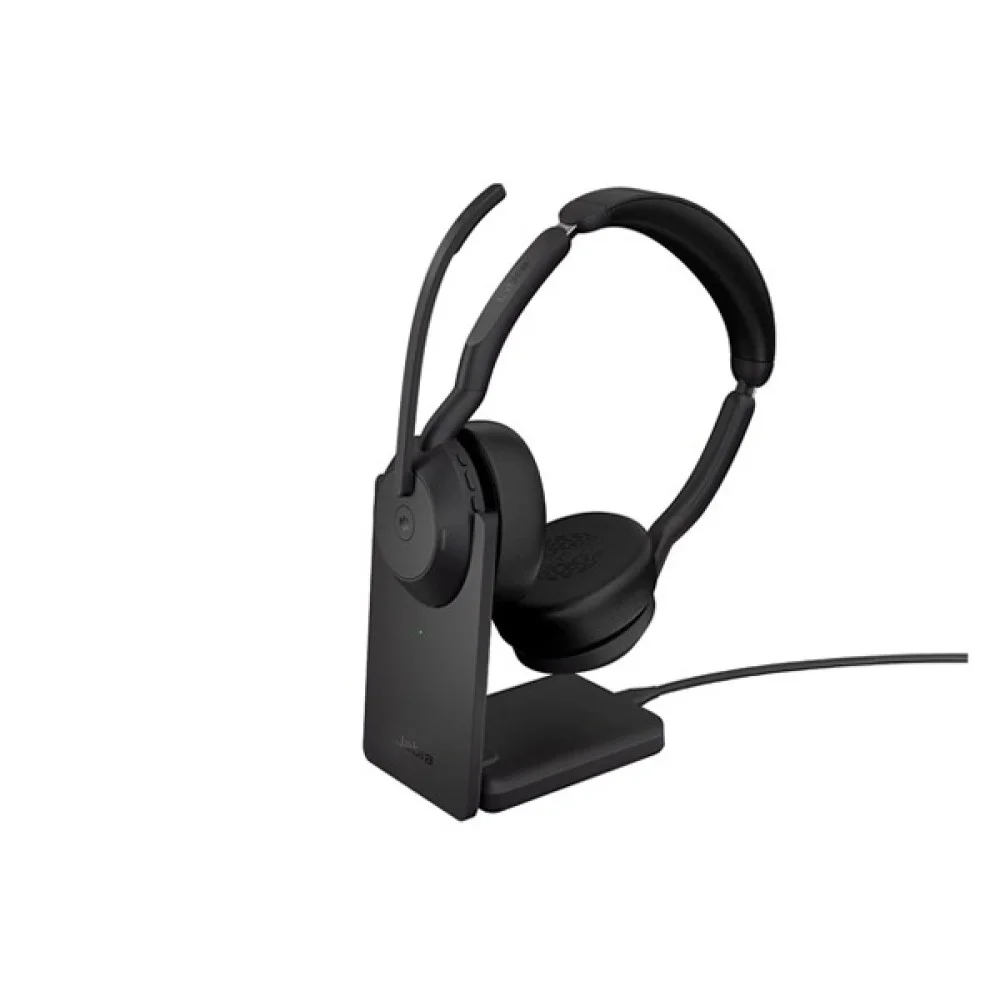 JABRA EVOLVE2 55 DUO BLUETOOTH LINK380A HEADSET - Image 4